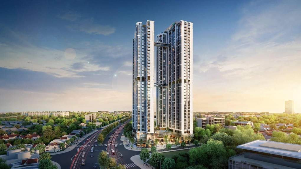 Phối cảnh căn hộ The Emerald 68 tọa lạc trên đại lộ Bình Dương của chủ đầu tư Lê Phong và Coteccons ra mắt trong tháng 9/2023 (Ảnh: Chủ đầu tư Lê Phong).